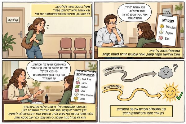 שני מטפלים, אותו מטופל